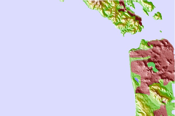 Tide stations located close to San Francisco Bar, California