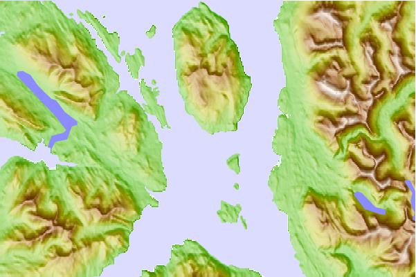 Tide stations located close to Seabreeze Point, British Columbia