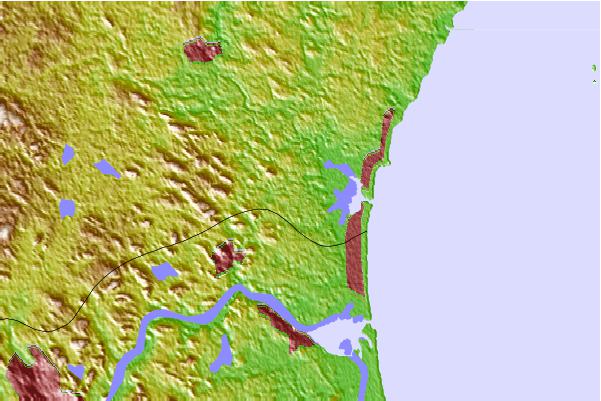 Tide stations located close to Seabrook