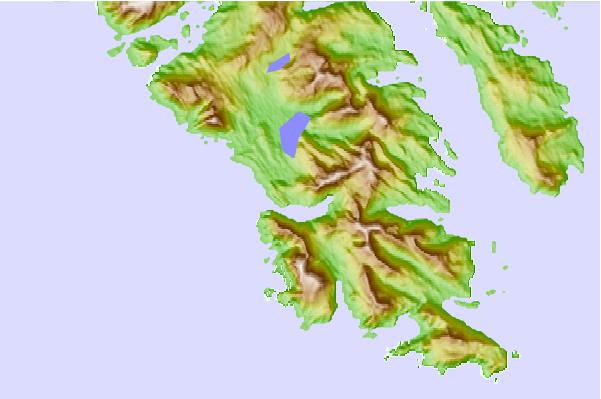 Tide stations located close to Security Cove, Dall Island, Alaska