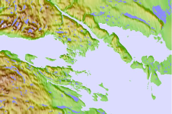 Tide stations located close to Sevigny Point, Nunavut