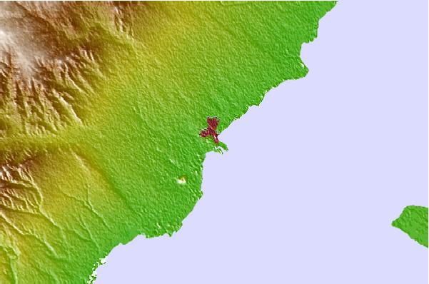 Tide stations located close to Sfax, Tunisia