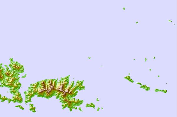 Tide stations located close to Shortland Island, Solomon Islands
