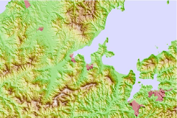 Tide stations located close to Siizaki, Kyoto, Japan