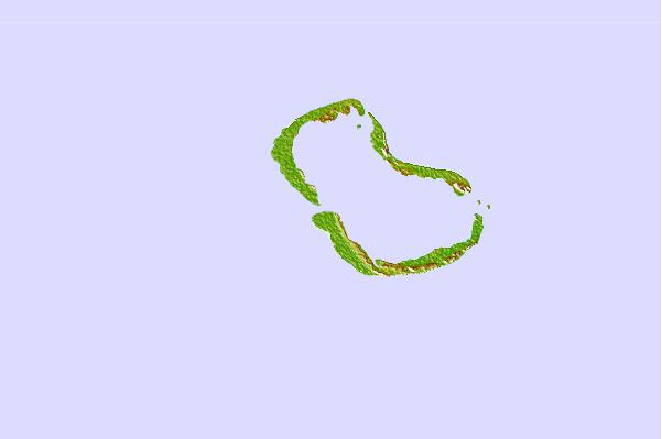 Tide stations located close to Tabuaeran (Fanning) Island, Line Islands, Kiribati (2)