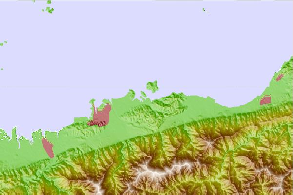 Tide stations located close to Takihama, Ehime, Japan