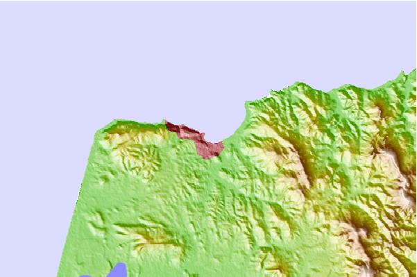 Tide stations located close to Tanger, Morocco