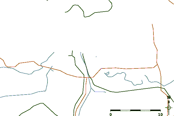 Roads and rivers around Terneuzen, Netherlands