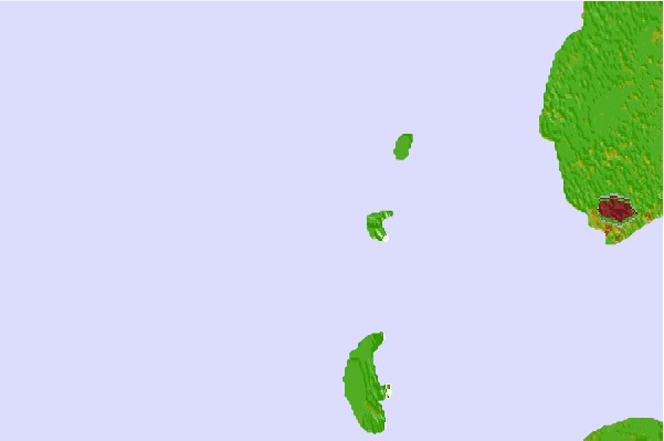 Tide stations located close to Tertius, Germany