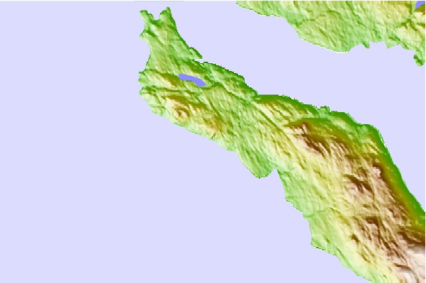 Tide stations located close to Texada Mines, British Columbia