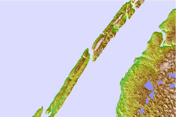 Tide stations located close to Tiverton, Nova Scotia