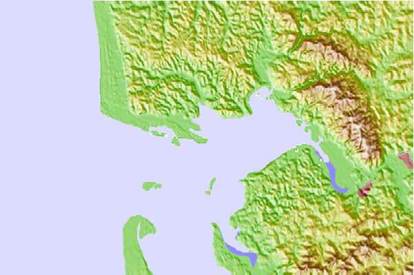 Tide stations located close to Toke Point, Willapa Bay, Washington