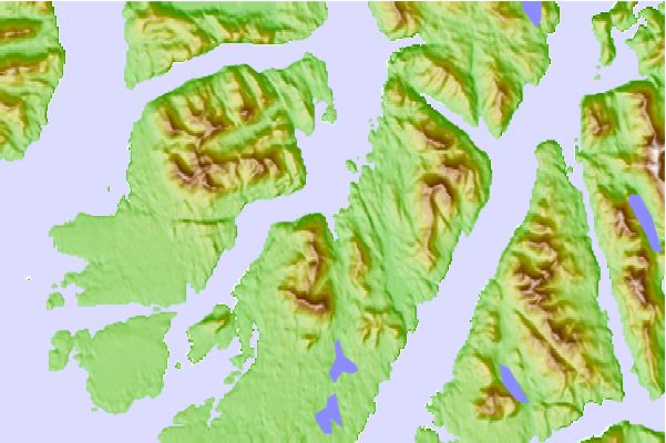 Tide stations located close to Tom Bay, British Columbia