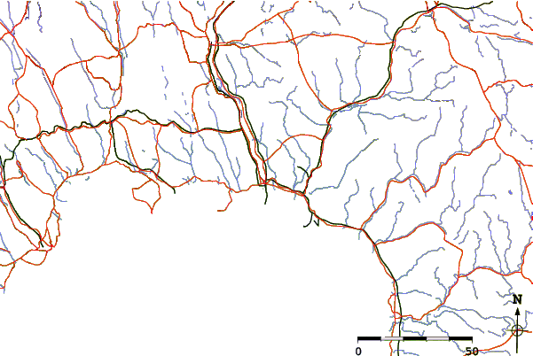 Roads and rivers around Tornio