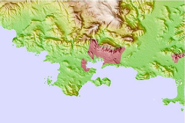 Tide stations located close to Toulon, France