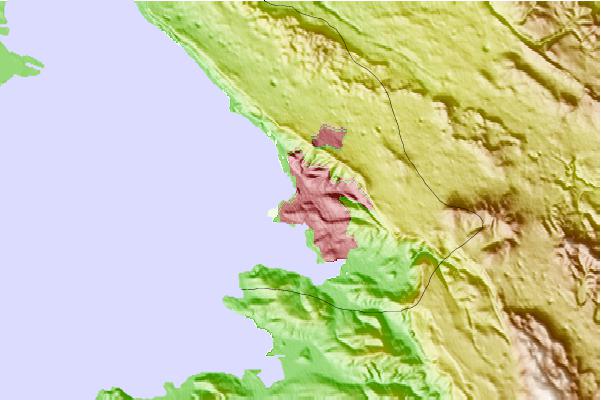 Tide stations located close to Trieste, Italy