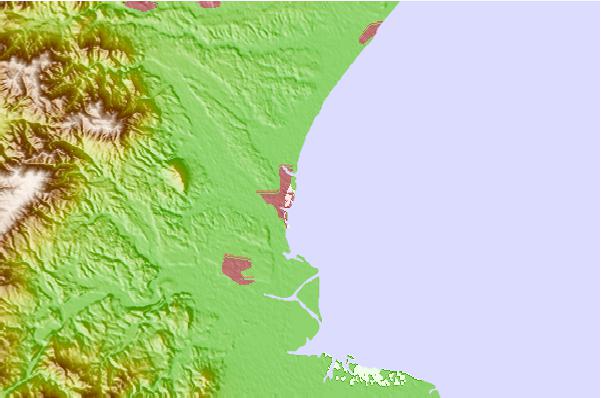 Tide stations located close to Tu, Mie, Japan