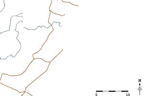 Roads and rivers around Ulladulla Harbour, Australia