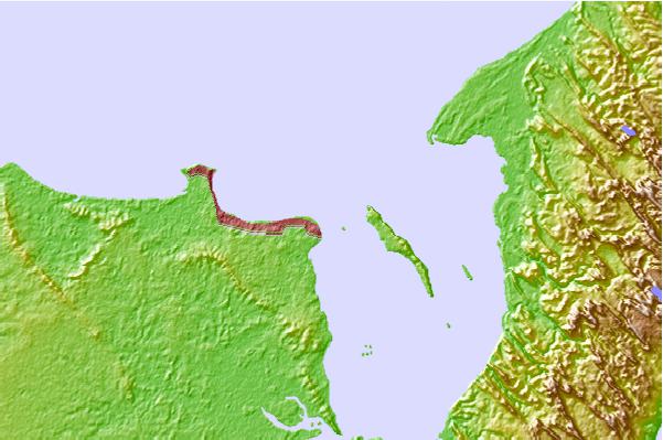 Tide stations located close to Urangan, Australia