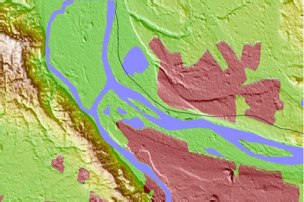 Tide stations located close to Vancouver, Columbia River, Washington