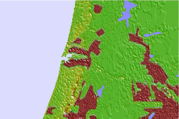 Tide stations located close to Velsen