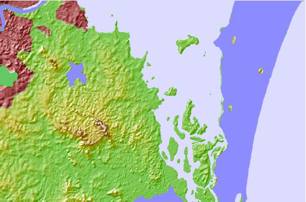 Tide stations located close to Victoria Point