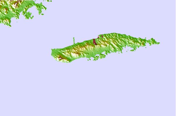 Tide stations located close to Vieques Island, Puerto Rico