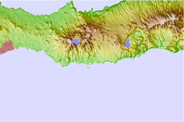 Tide stations located close to Vila Franca do Campo