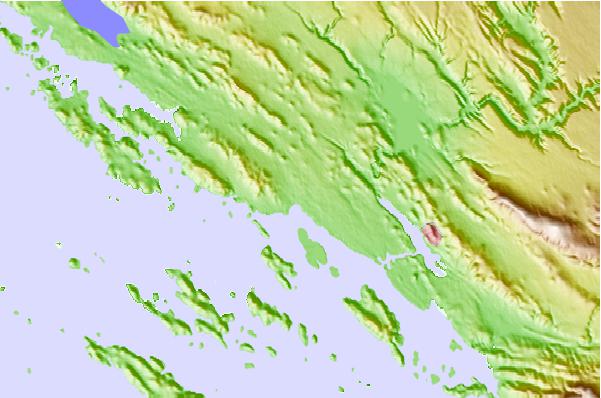 Tide stations located close to Vodice