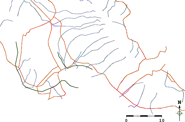 Roads and rivers around Waimalu