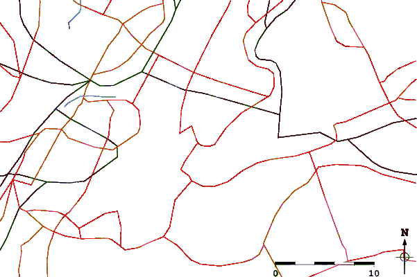 Roads and rivers around Wallabout Bay, East River, New York, New York