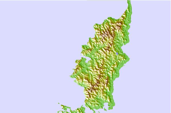 Tide stations located close to West Passage, Palau Islands