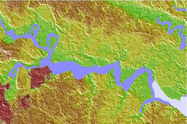 Tide stations located close to Westover, James River, Virginia