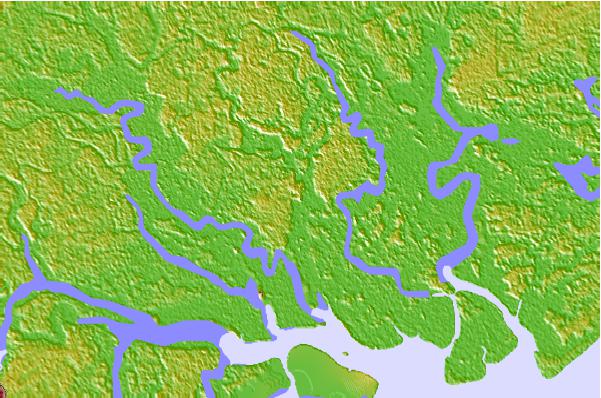 Tide stations located close to Wiggins, Chehaw River, Combahee River, South Carolina