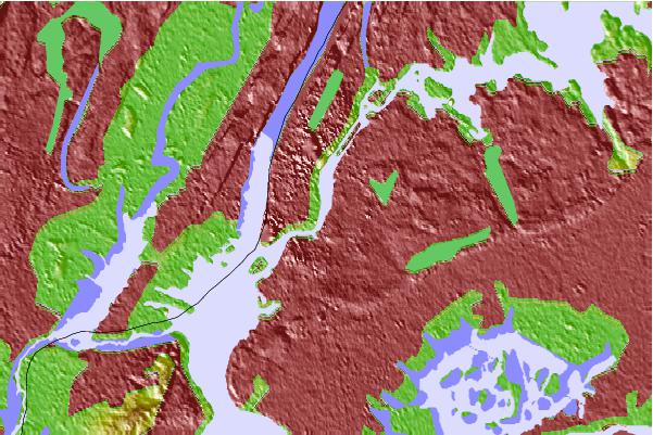 Tide stations located close to Williamsburg Bridge, East River, New York, New York