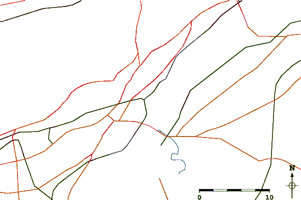 Roads and rivers around Wilmington Marine Terminal, Delaware