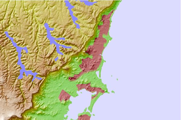 Tide stations located close to Wollongong