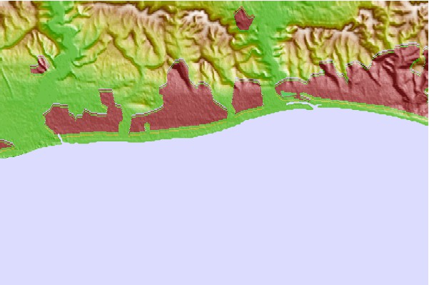 Tide stations located close to Worthing