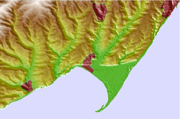 Tide stations located close to Yalta