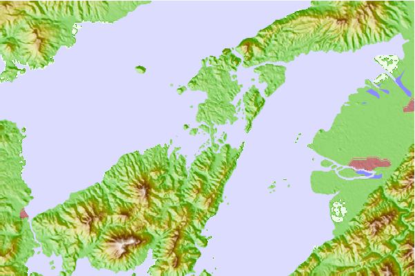 Tide stations located close to Yanagi No Seto, Kumamoto, Japan