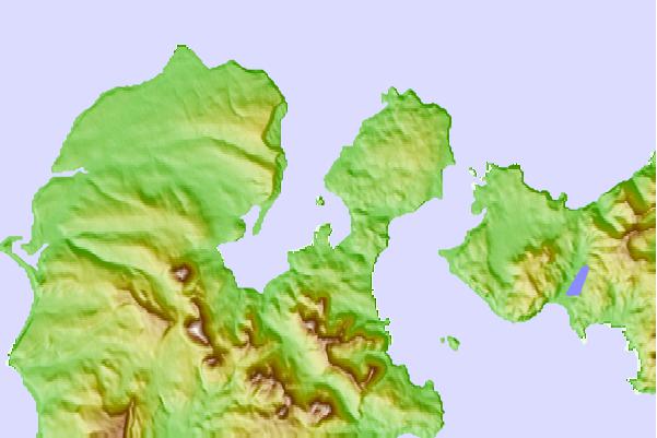 Tide stations located close to Zachary Bay, Unga Island, Shumagin Islands, Alaska