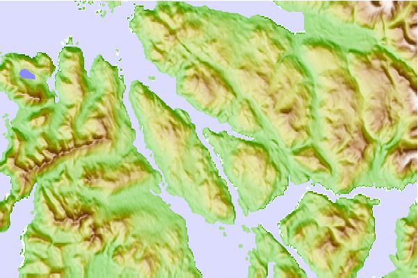 Tide stations located close to Zeal Point, Neva Strait, Alaska