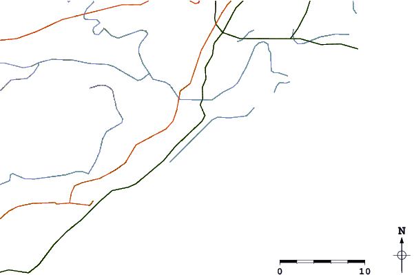 Roads and rivers around eSikhawini