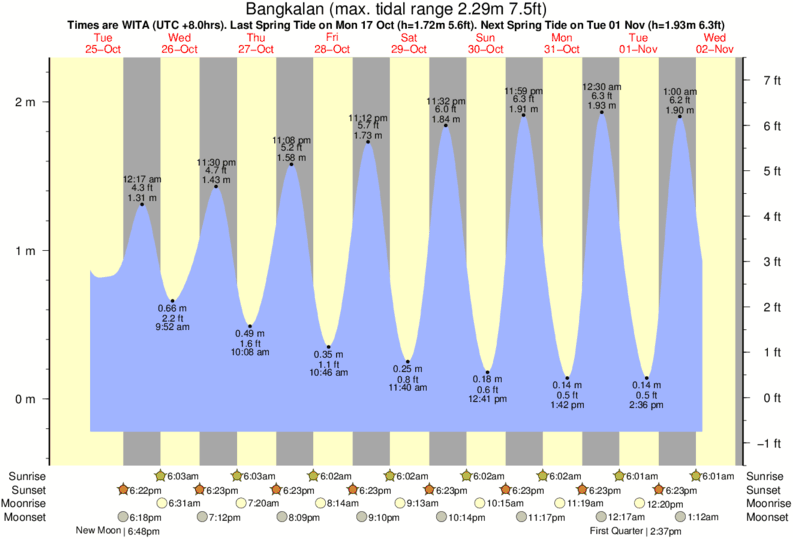 High Tide Chart