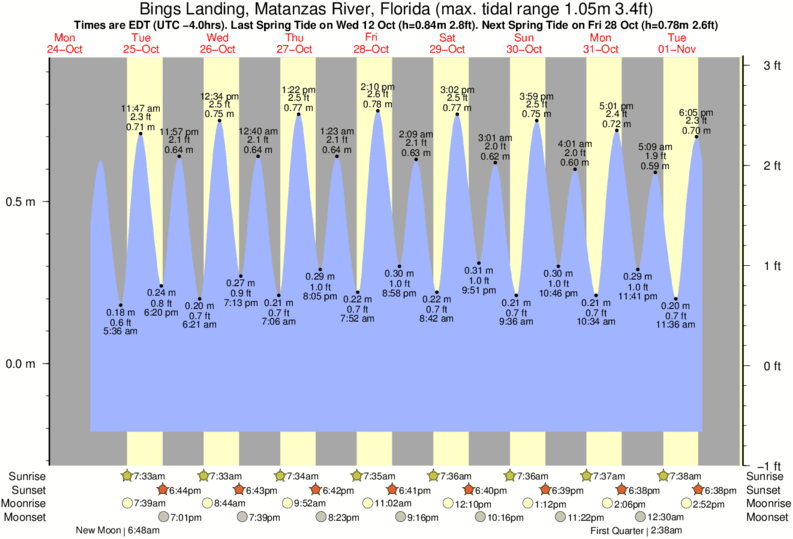 Bings Landing Tide Chart