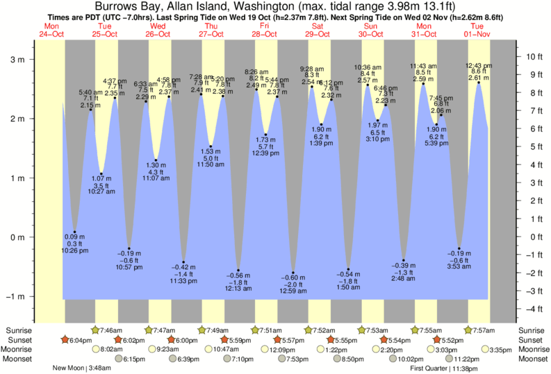 Oak Island Tide Chart 2019