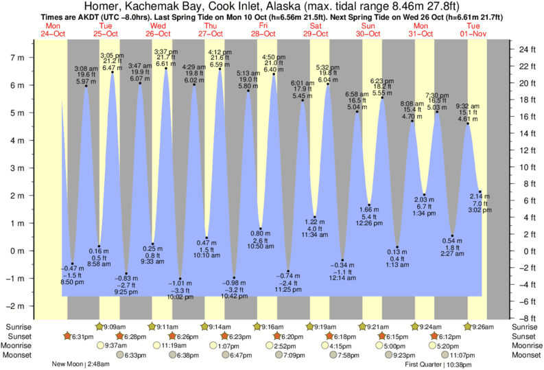 Tide Chart For Homer Alaska