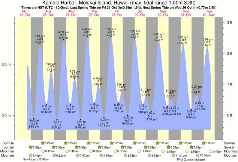 Hawaii Tide Chart 2019