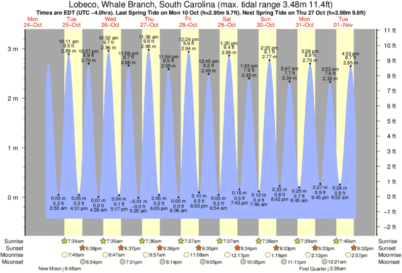 Harbor Island Sc Tide Chart