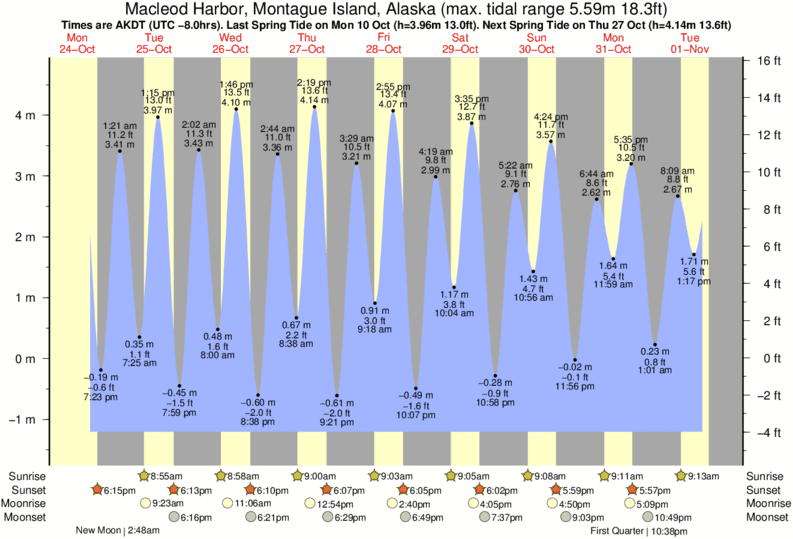 Kenai Tide Chart